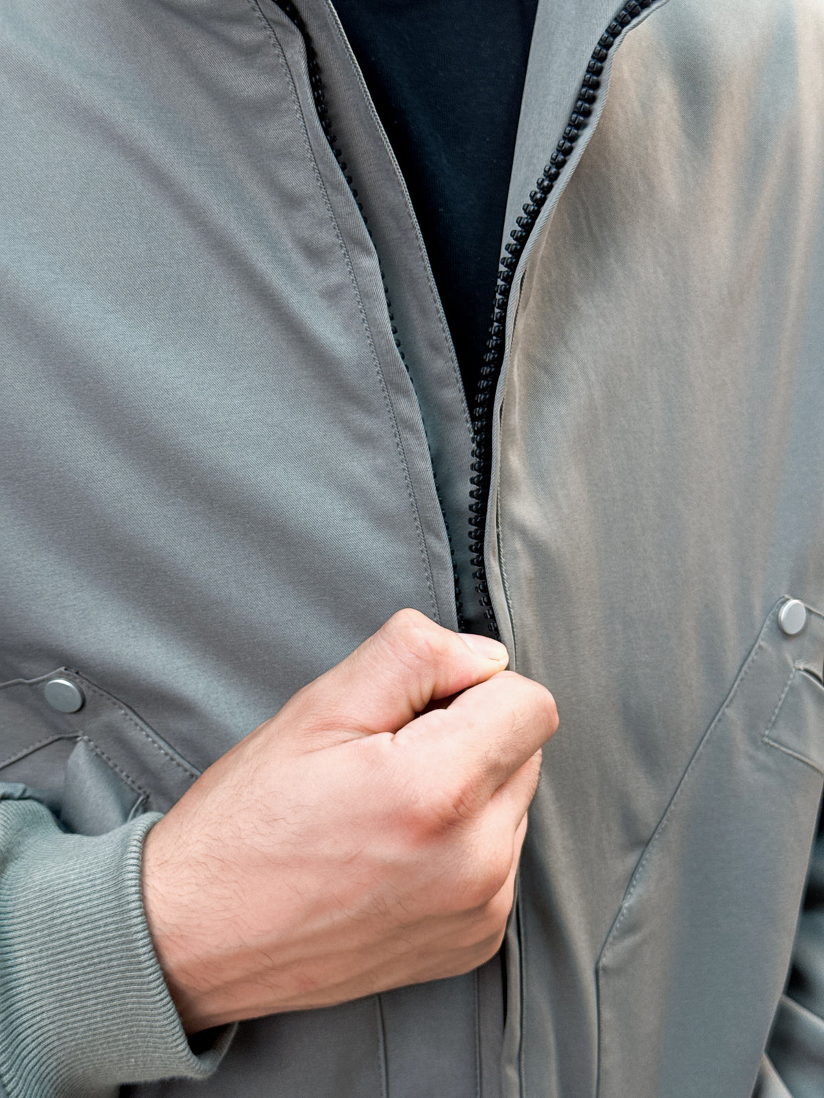 Misfits Zip Jacket - Grey