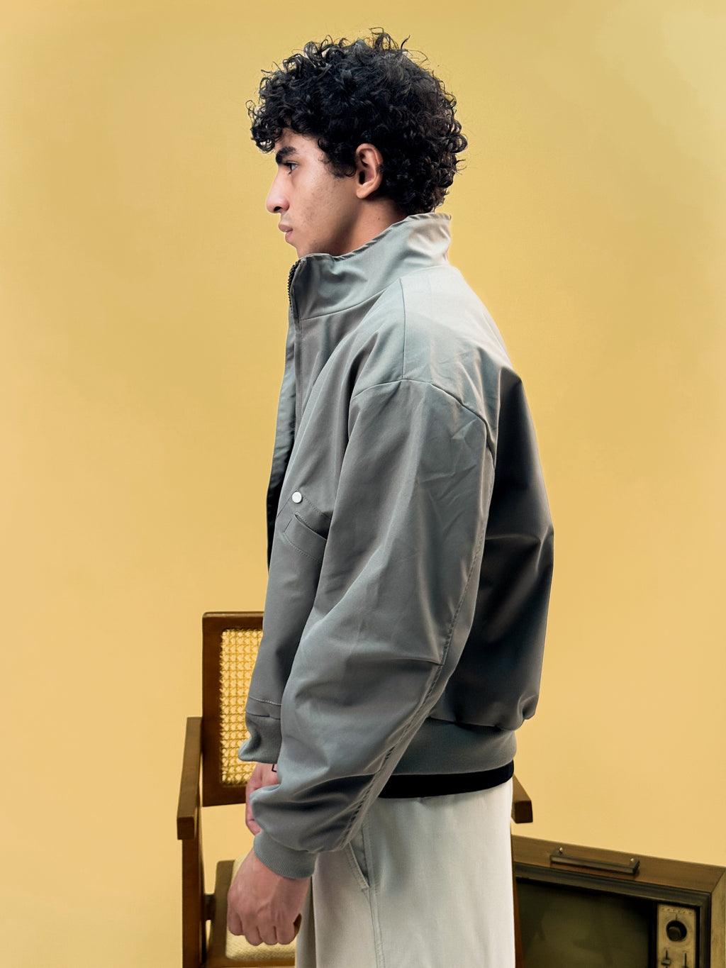 Misfits Zip Jacket - Grey