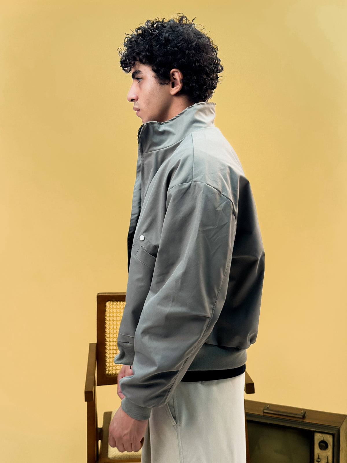 Misfits Zip Jacket - Grey
