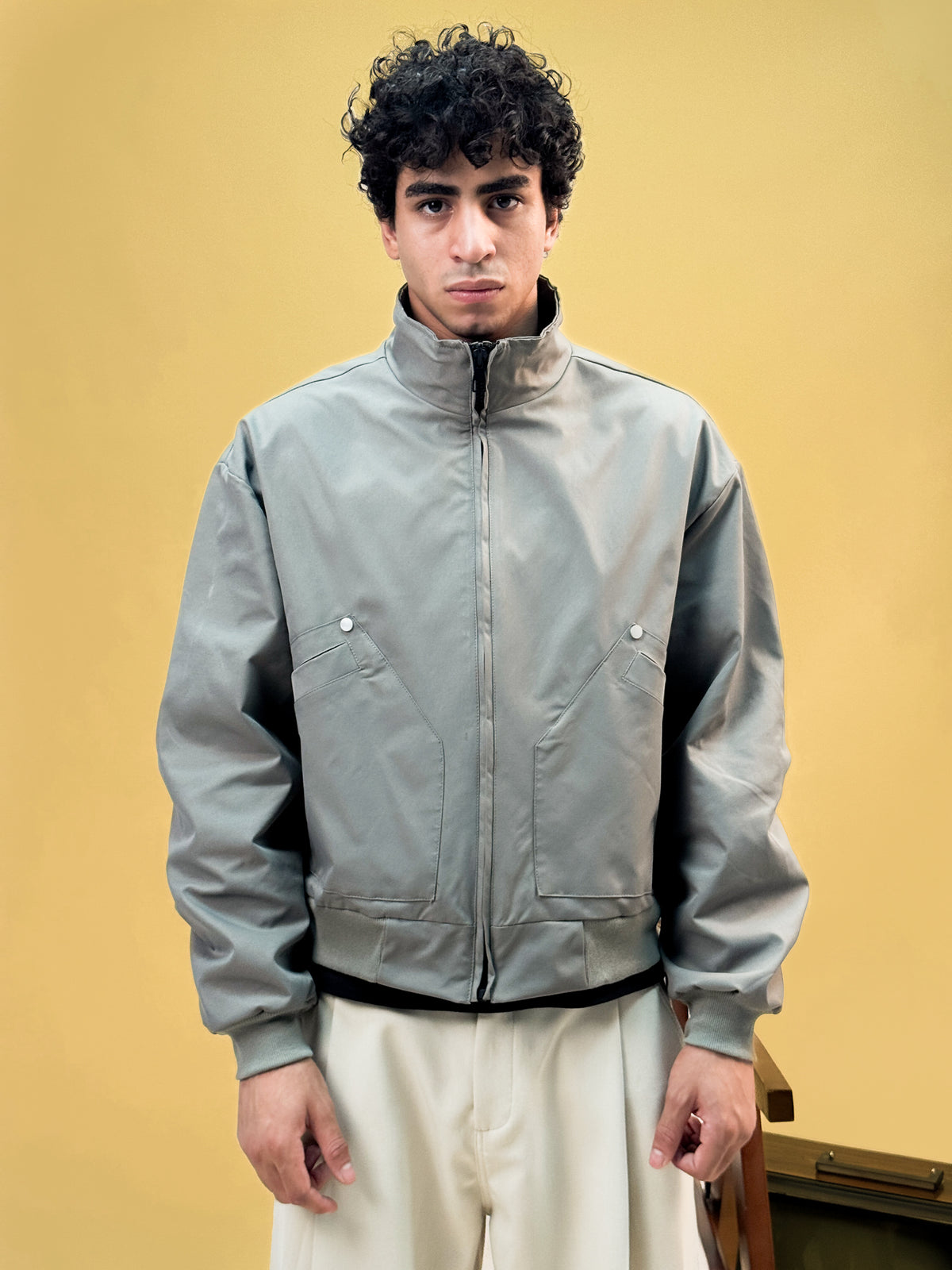 Misfits Zip Jacket - Grey